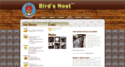 Desktop Screenshot of birdsnestbar.com